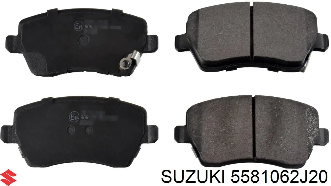 Купить 5581062J20 Suzuki Колодки тормозные