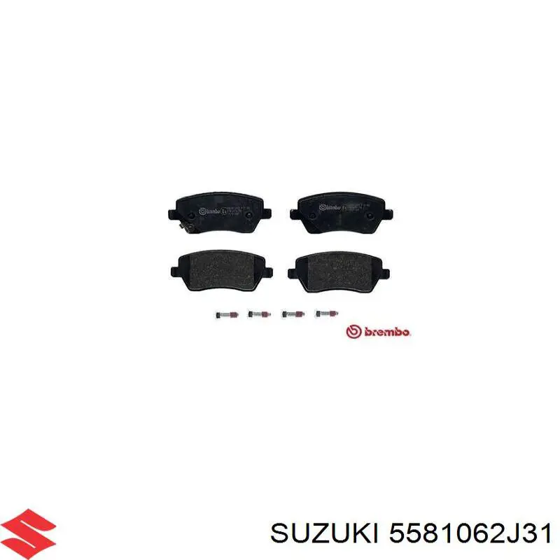 Колодки Suzuki 5581062J31 цена, от 23.66 USD