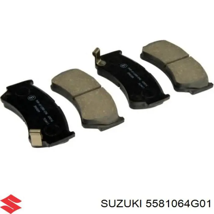 5581064G01 Suzuki передние тормозные колодки