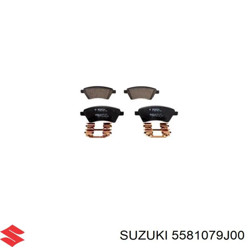 Купить 5581079J00 Suzuki Колодки тормозные