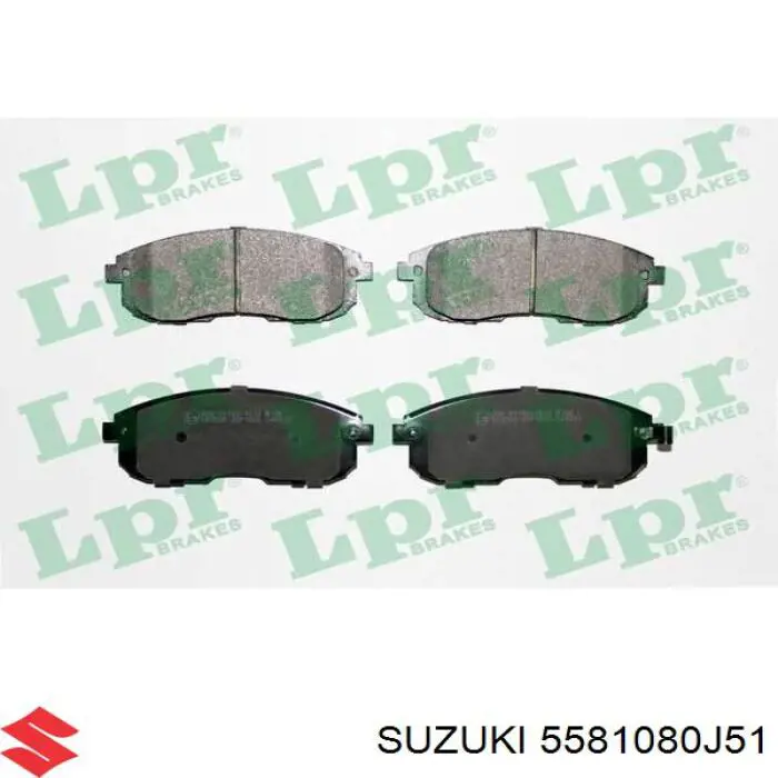 Колодки Suzuki 5581080J51 цена, от 23.84 USD