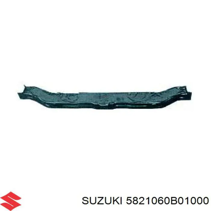 Суппорт радиатора нижний (монтажная панель крепления фар) на Suzuki Swift II 