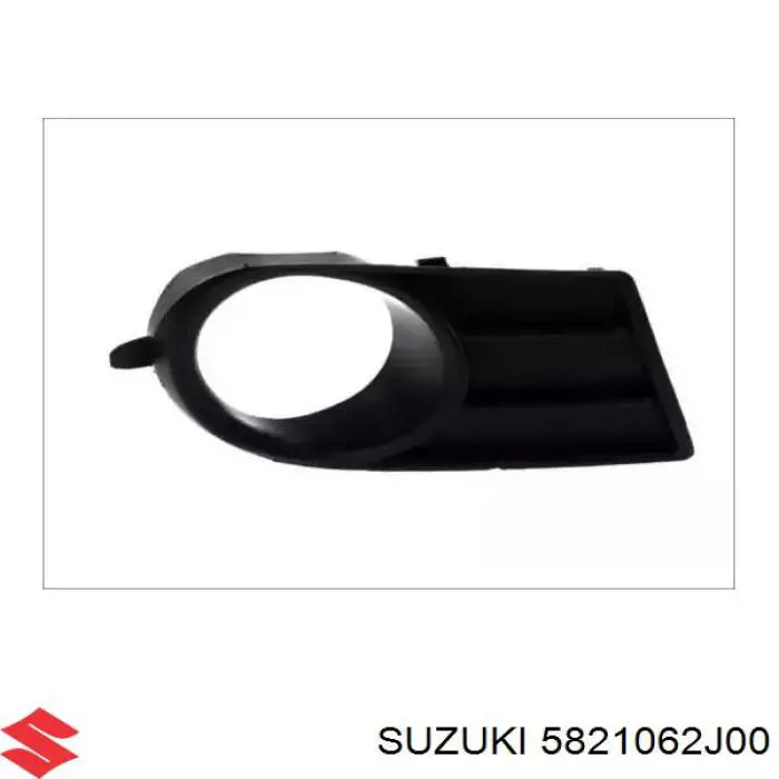 5821062J00 Suzuki suporte inferior do radiador (painel de montagem de fixação das luzes)