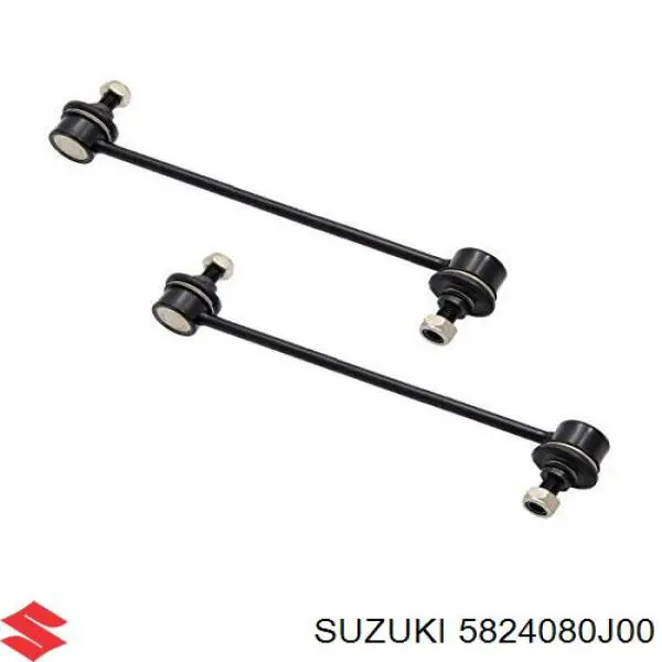 5824080J00000 Suzuki суппорт радиатора вертикальный (монтажная панель крепления фар)