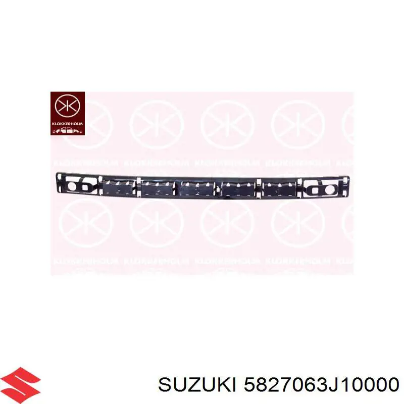 Шина бампера переднего Suzuki 5827063J10000 цена, от 36.67 USD