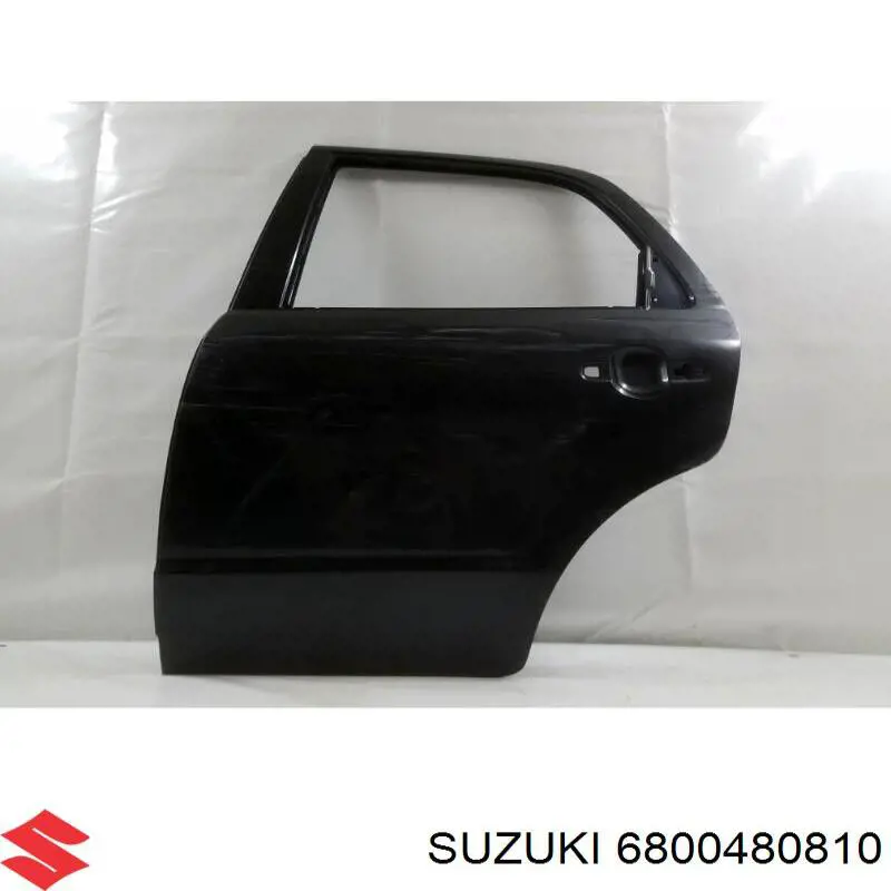 Porta traseira esquerda para Suzuki SX4 
