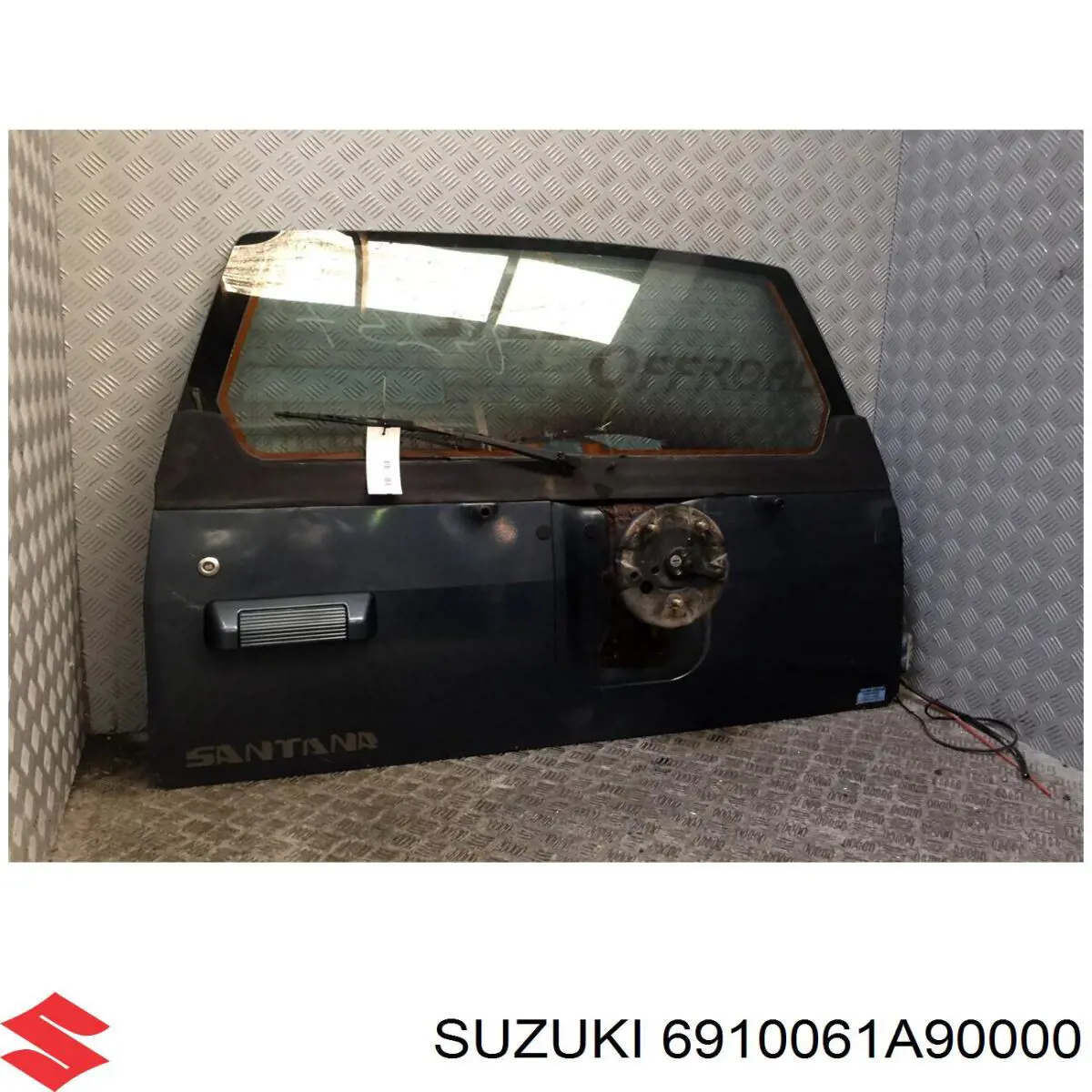 Дверь задняя (багажная 3/5-я (ляда) на Suzuki Vitara ETJA