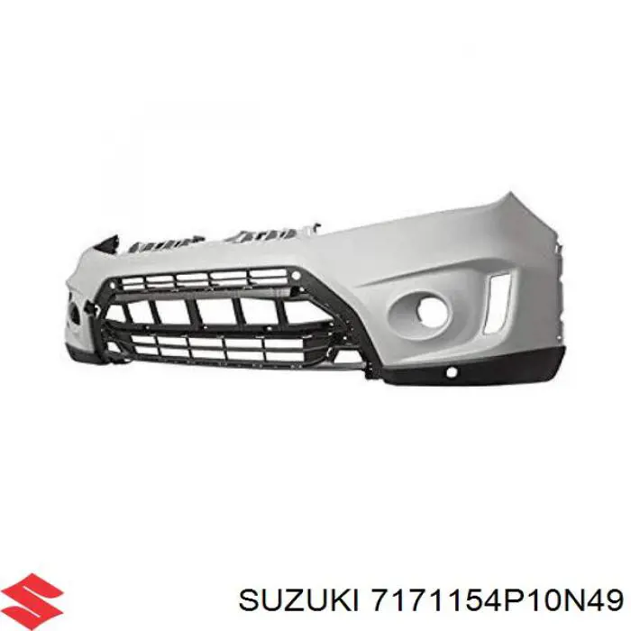 7171154P10N49 Suzuki передний бампер