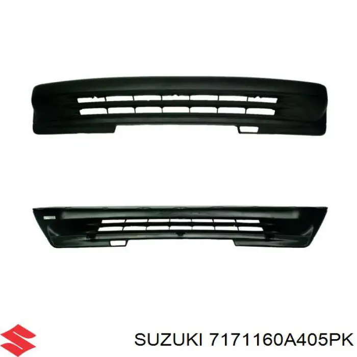 7171160A405PK Suzuki передний бампер