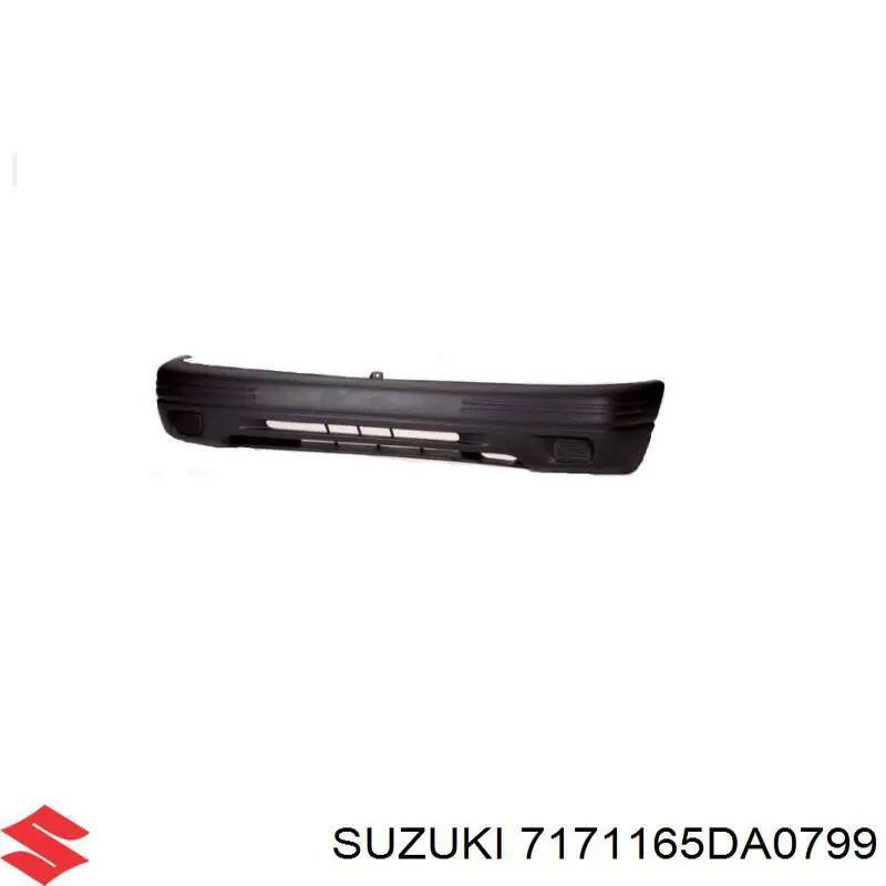 7171165DA0799 Suzuki передний бампер
