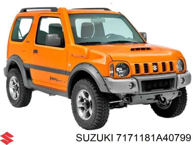 Бампер на авто Suzuki 7171181A40799 цена, от 190.04 USD