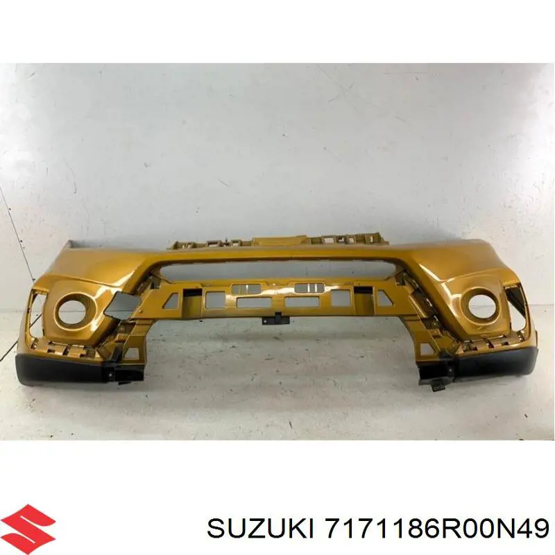 Передний бампер 7171186R00N49 Suzuki