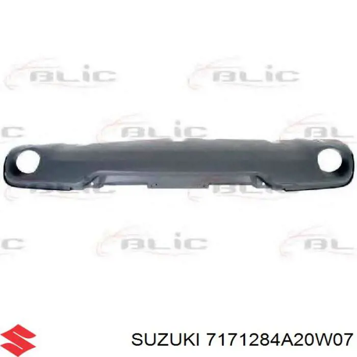 Бампер передний, нижняя часть 7171284A20W07 Suzuki