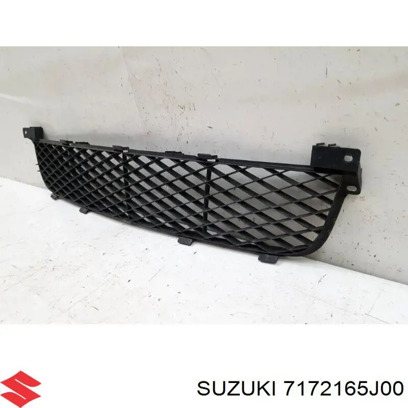 Rejilla de ventilación, parachoques trasero, central 7172165J00 Suzuki