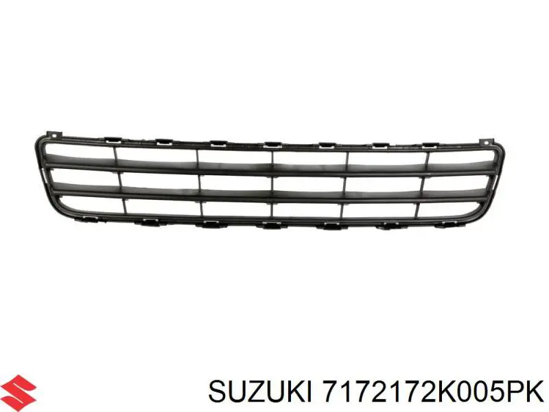 Решетка бампера переднего центральная 7172172K005PK Suzuki