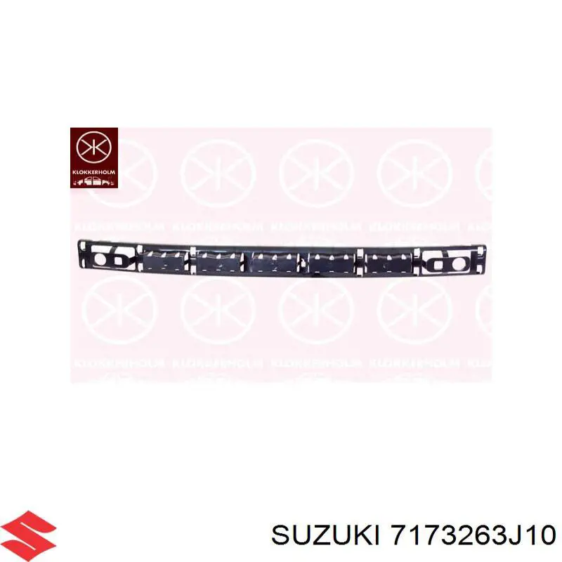 Кронштейн крепления бампера переднего левый Suzuki 7173263J10 цена, от 3.56 USD
