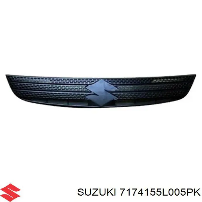 Решетка радиатора на Suzuki SX4 GY (Сузуки СХ4)