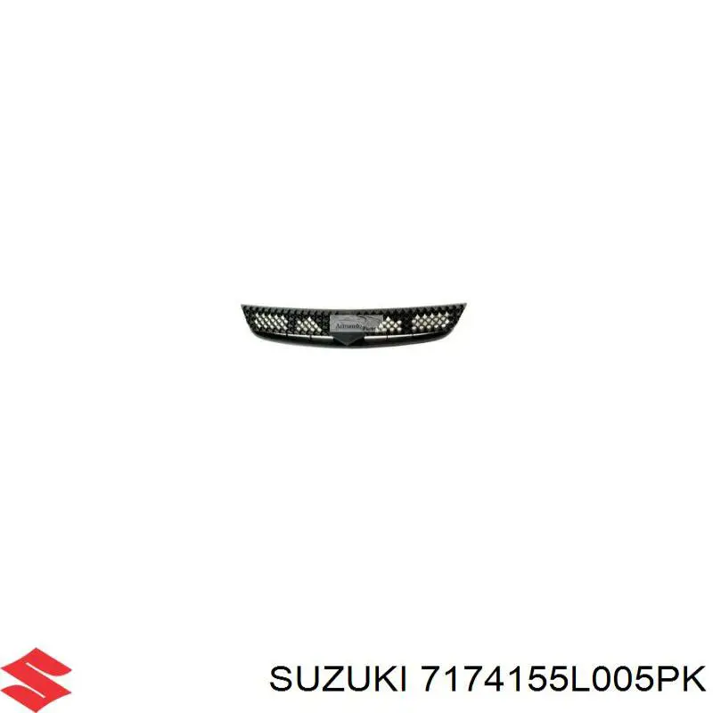 Облицовка радиатора Suzuki 7174155L005PK цена, от 132.84 USD