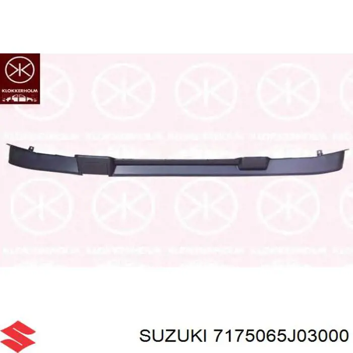 Спойлер переднего бампера 7175065J03000 Suzuki