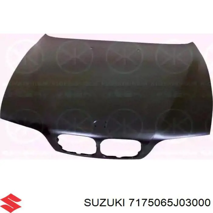 Спойлер переднего бампера Suzuki 7175065J03000 цена, от 40.02 USD