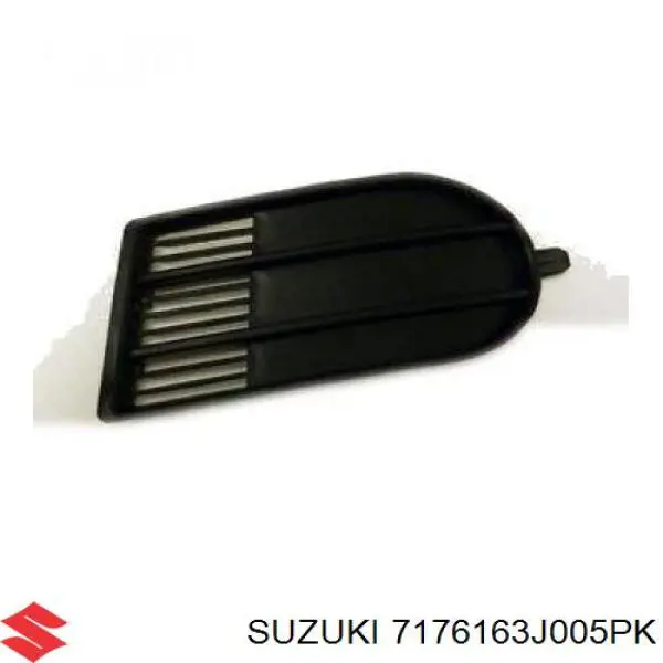 Заглушка (решетка) противотуманных фар бампера переднего левая на Suzuki Swift III 