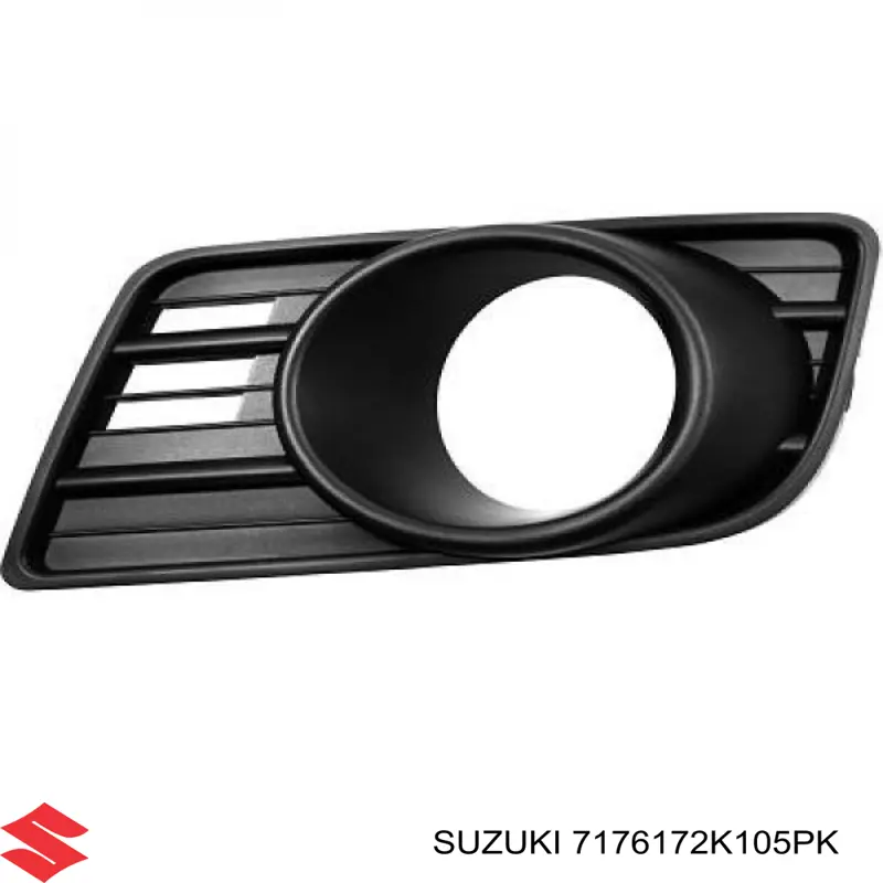 Решетка переднего бампера, левая Suzuki 7176172K105PK цена, от 5.22 USD