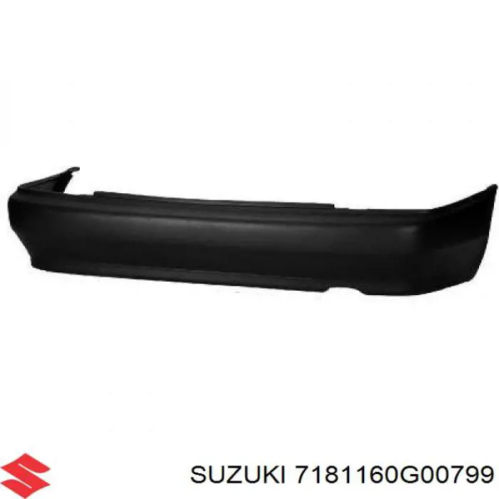 Задний бампер 7181160G00799 Suzuki