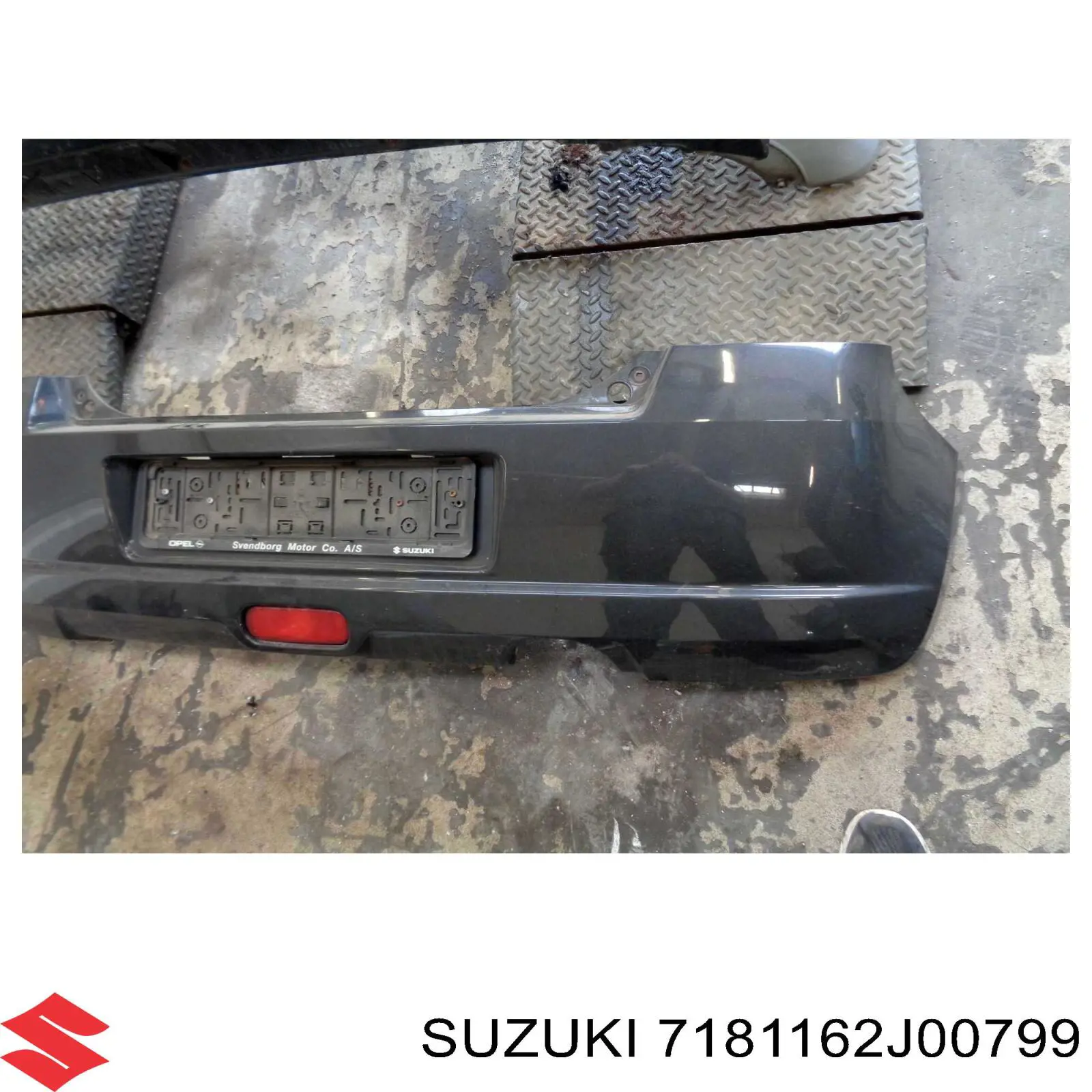 Купить 7181162J00 Suzuki Задний бампер