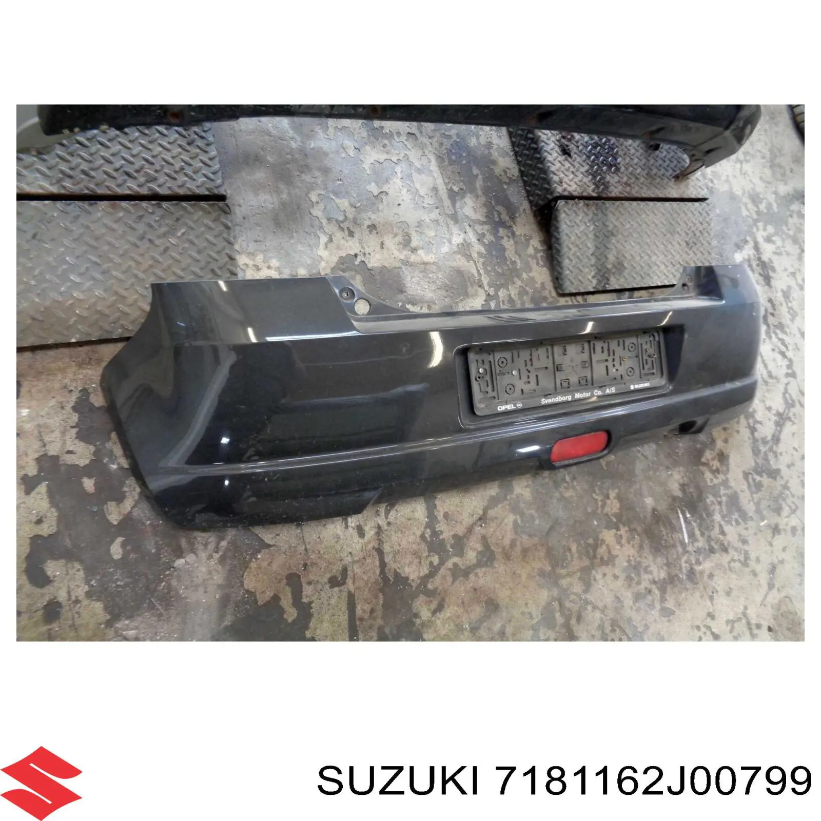 Купить 7181162J00799 Suzuki Задний бампер