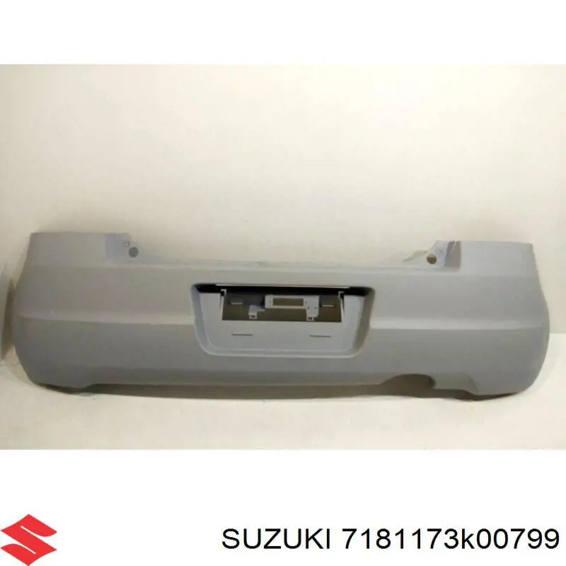 7181173K00799 Suzuki Задний бампер