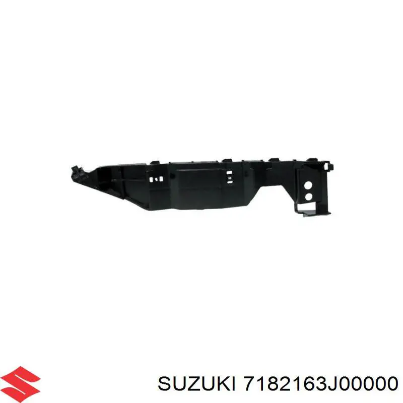 Левый кронштейн заднего бампера Suzuki 7182163J00