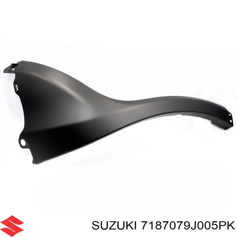 Накладка бампера заднего правая на Suzuki SX4 GY