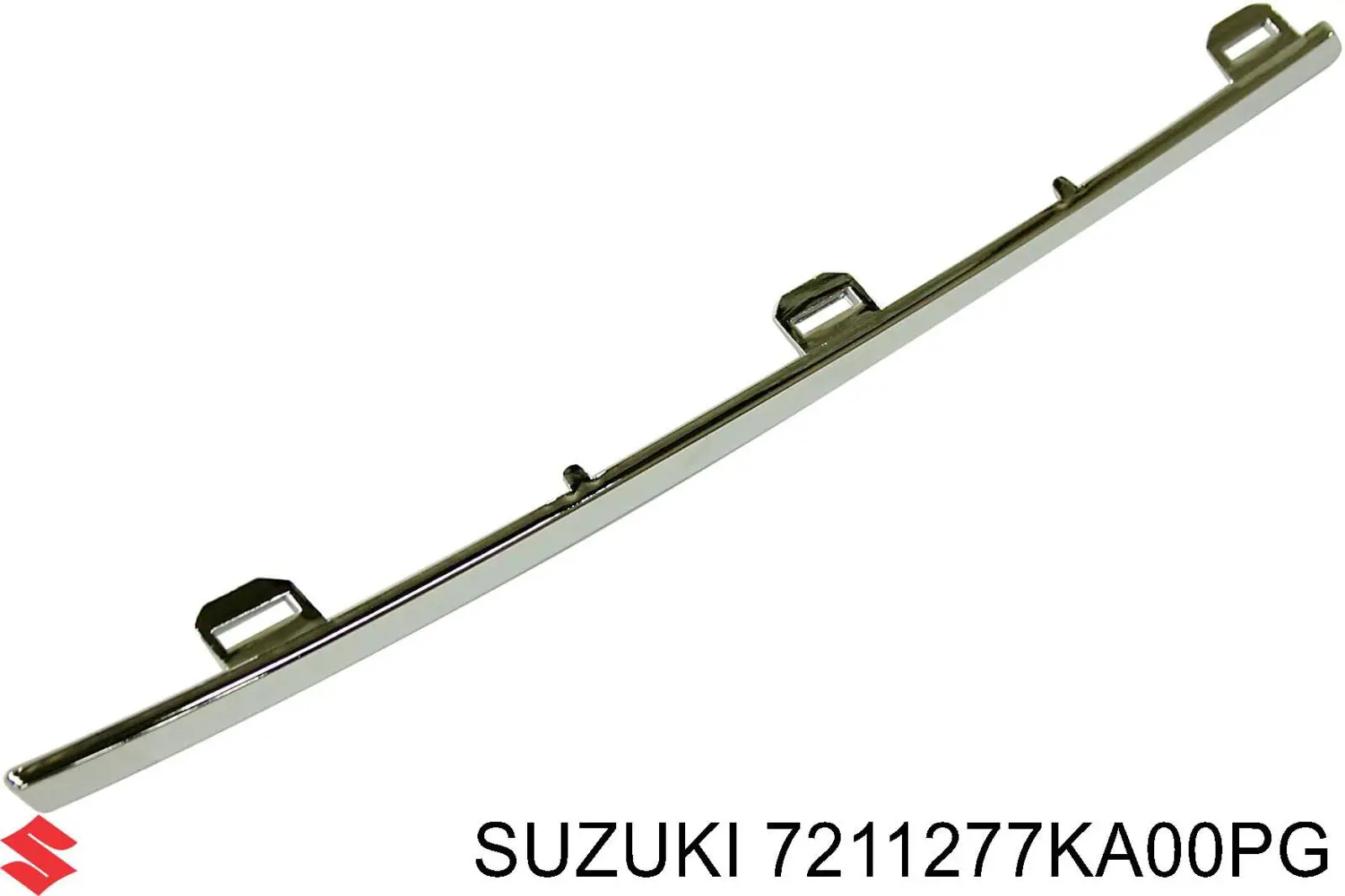 7211277KA00PG Suzuki moldura de grelha do radiador