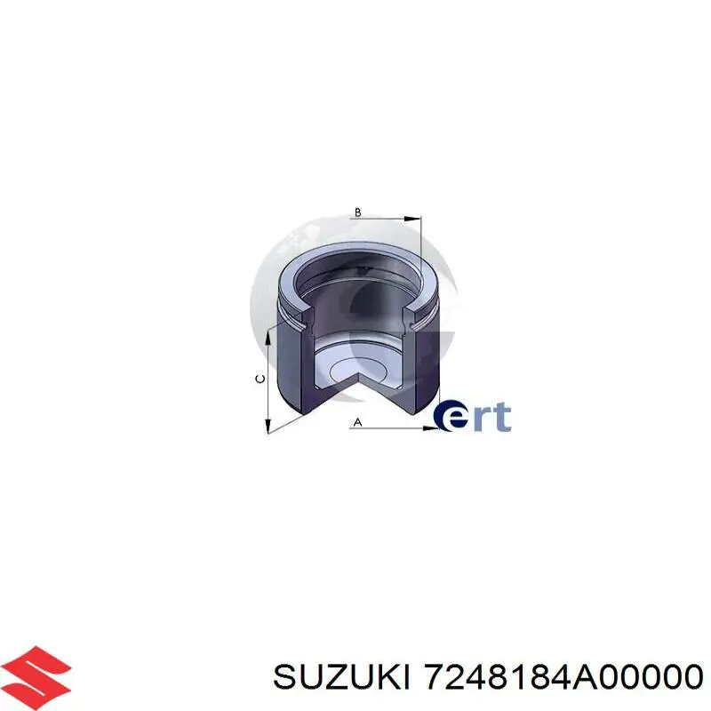 Подкрылок передний правый 7248184A00000 Suzuki