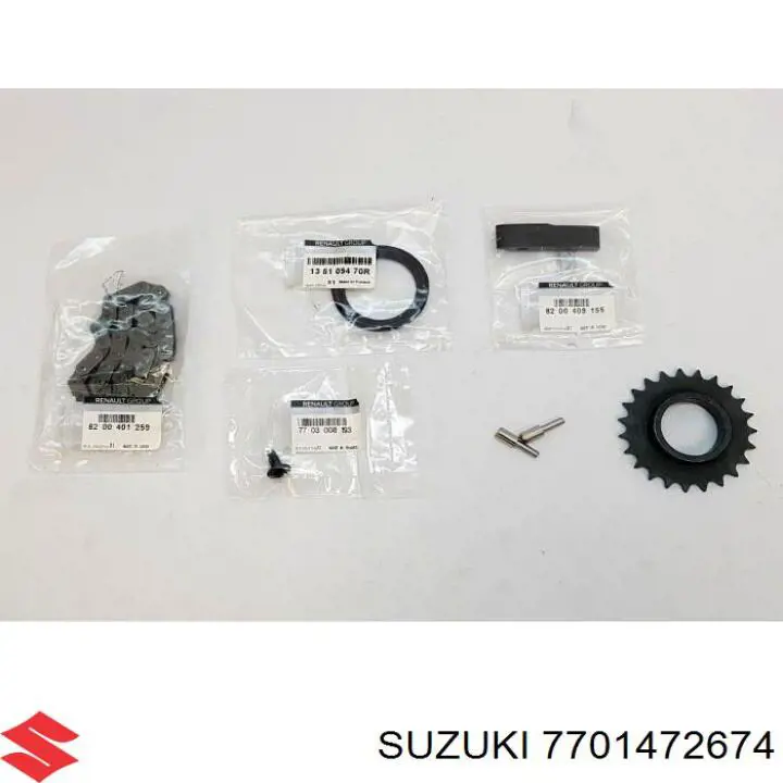 7701472674 Suzuki Цепь масляного насоса, комплект