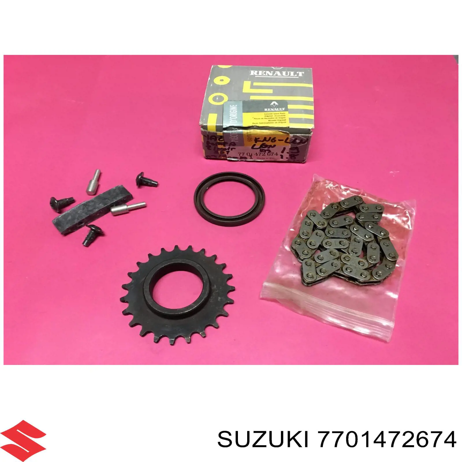 Цепь масляного насоса, комплект 7701472674 Suzuki