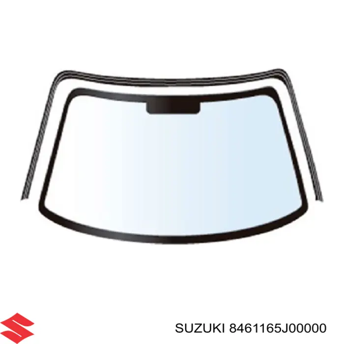 Молдинг лобового стекла на Suzuki Grand Vitara XL-7 