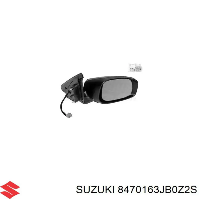 Наружное зеркало правое Suzuki 8470163JB0Z2S цена, от 151.48 USD