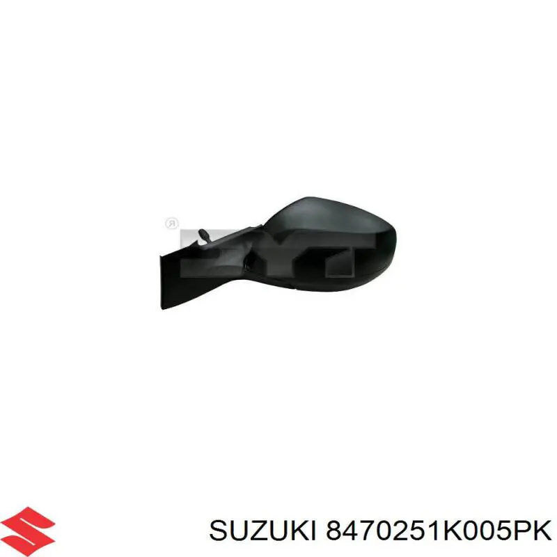 Зеркало заднего вида, левое Suzuki 8470251K005PK цена, от 41.91 USD