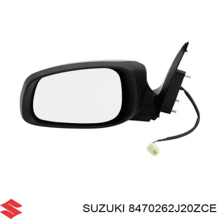 8470262J20ZCE Suzuki зеркало заднего вида левое