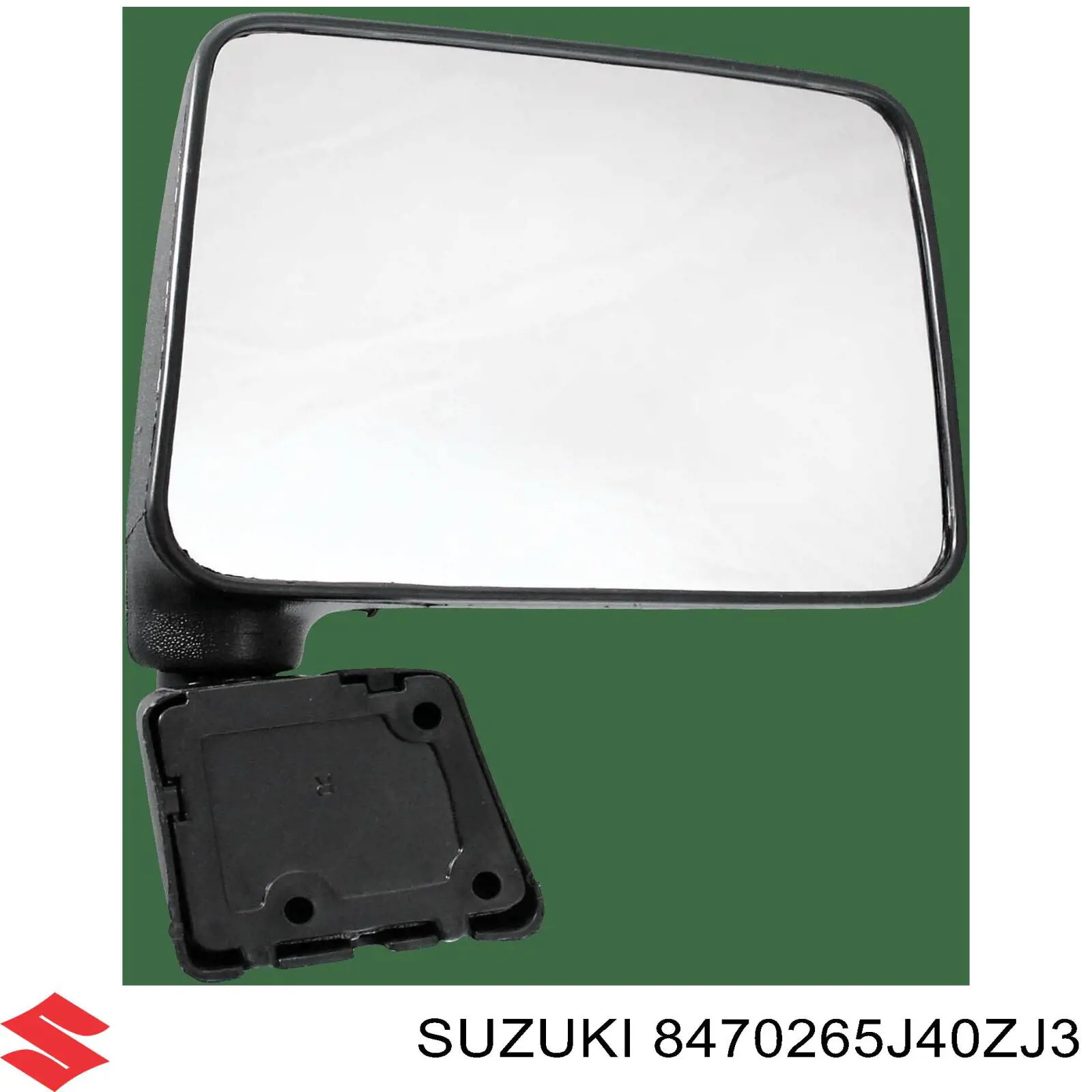 Наружное зеркало правое Suzuki 8470265J40ZJ3 цена, от 115.00 USD