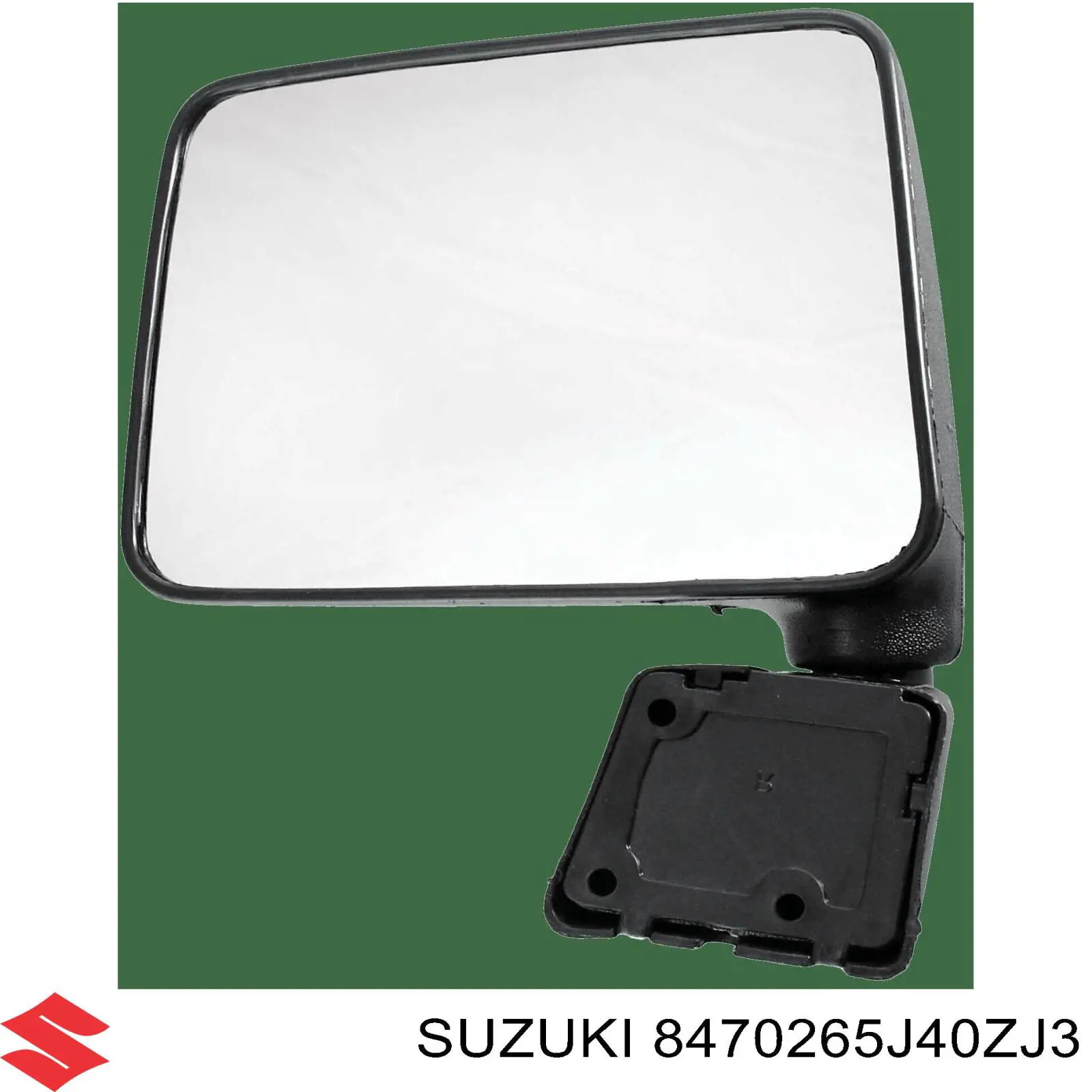 8470265J40ZJ3 Suzuki Зеркало заднего вида правое