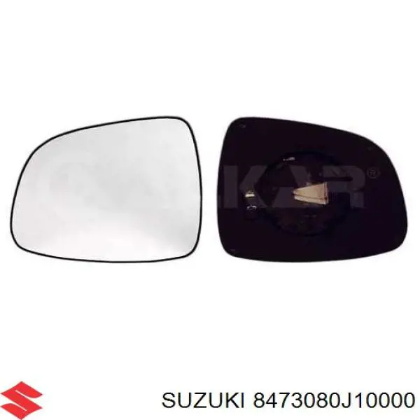 Стекло зеркала заднего вида, правого Suzuki 8473080J10000 цена, от 12.46 USD