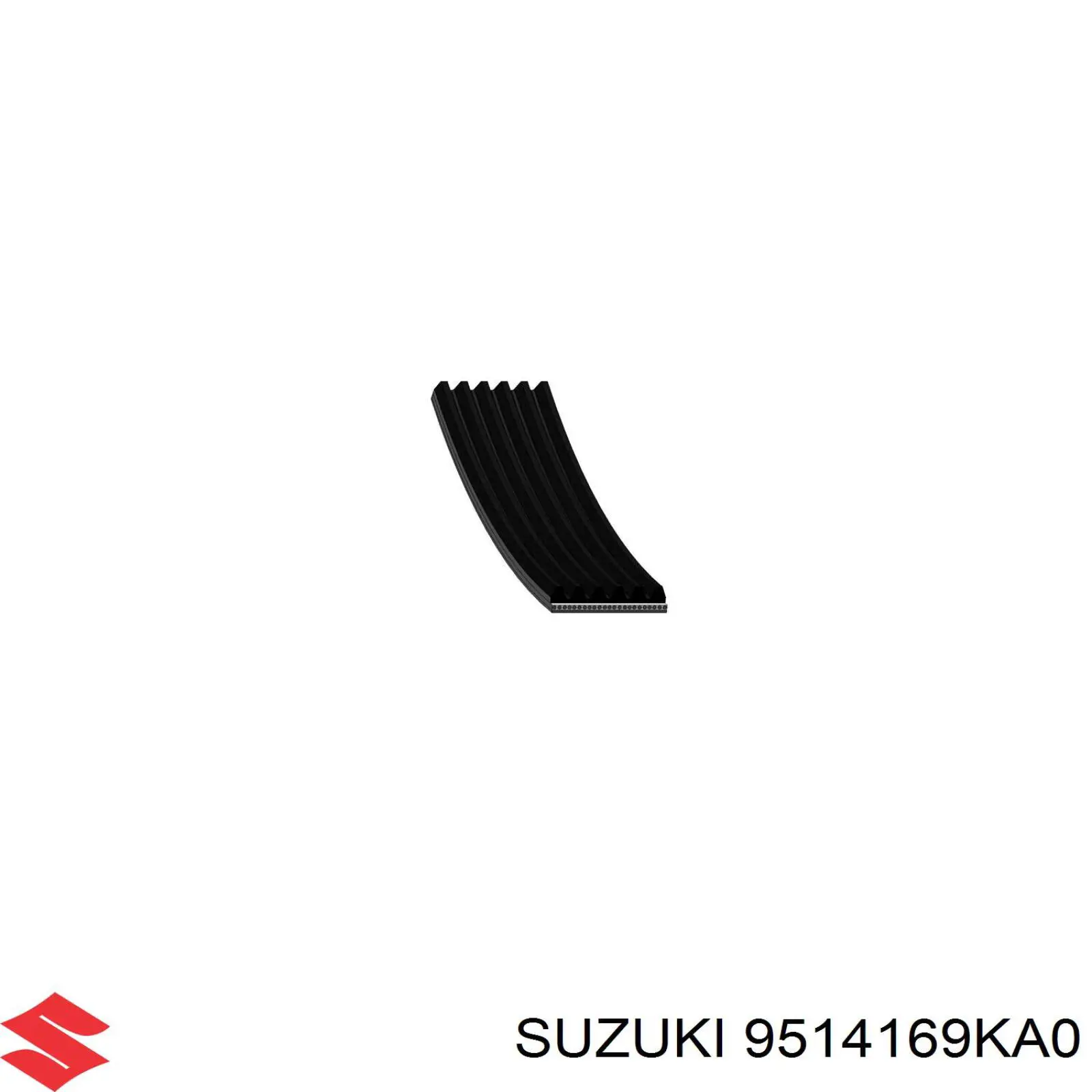 Купить 9514169KA0 Suzuki Ремень генератора