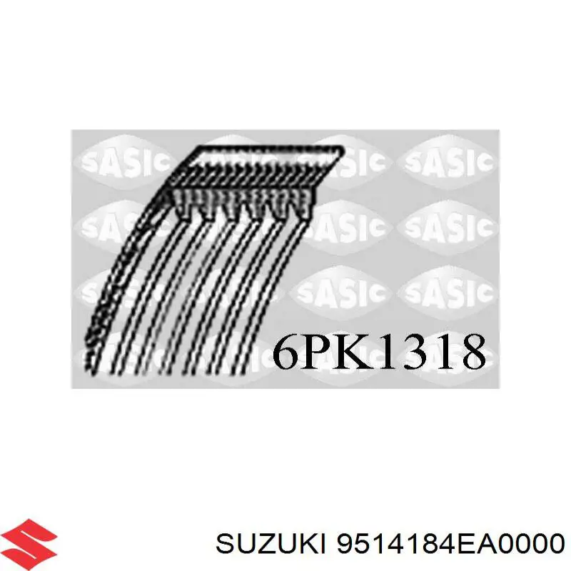Клиновый ремень Suzuki 9514184EA0000 цена, от 14.12 USD