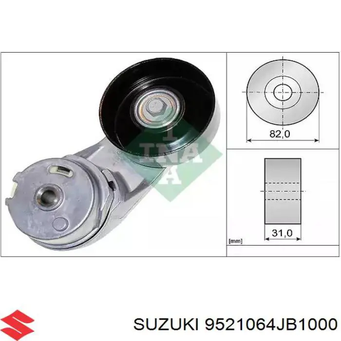 9521064JB1000 Suzuki acoplamento (bobina magnética do compressor de aparelho de ar condicionado)