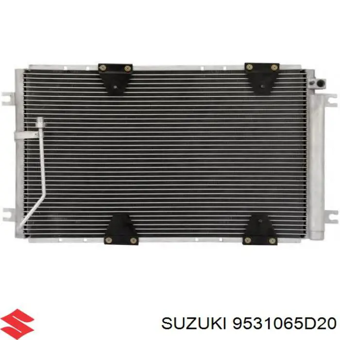 9531065D20 Suzuki радиатор кондиционера