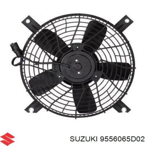 Диффузор радиатора кондиционера, в сборе с крыльчаткой и мотором Suzuki 9556065D02 цена, от 87.95 USD