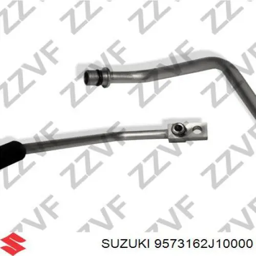 Купить 9573162J10000 Suzuki Шланг кондиционера, от радиатора к испарителю
