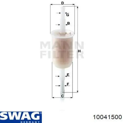 Compre 10041500 Swag Vedante de cabeça de motor (CBC)